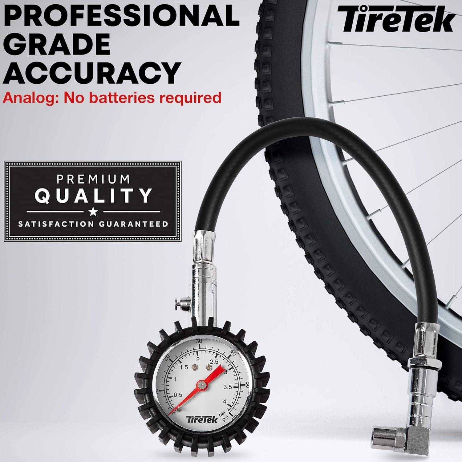 Medidor de Presión de Neumáticos TireTek UM1982 - Precisión ANSI