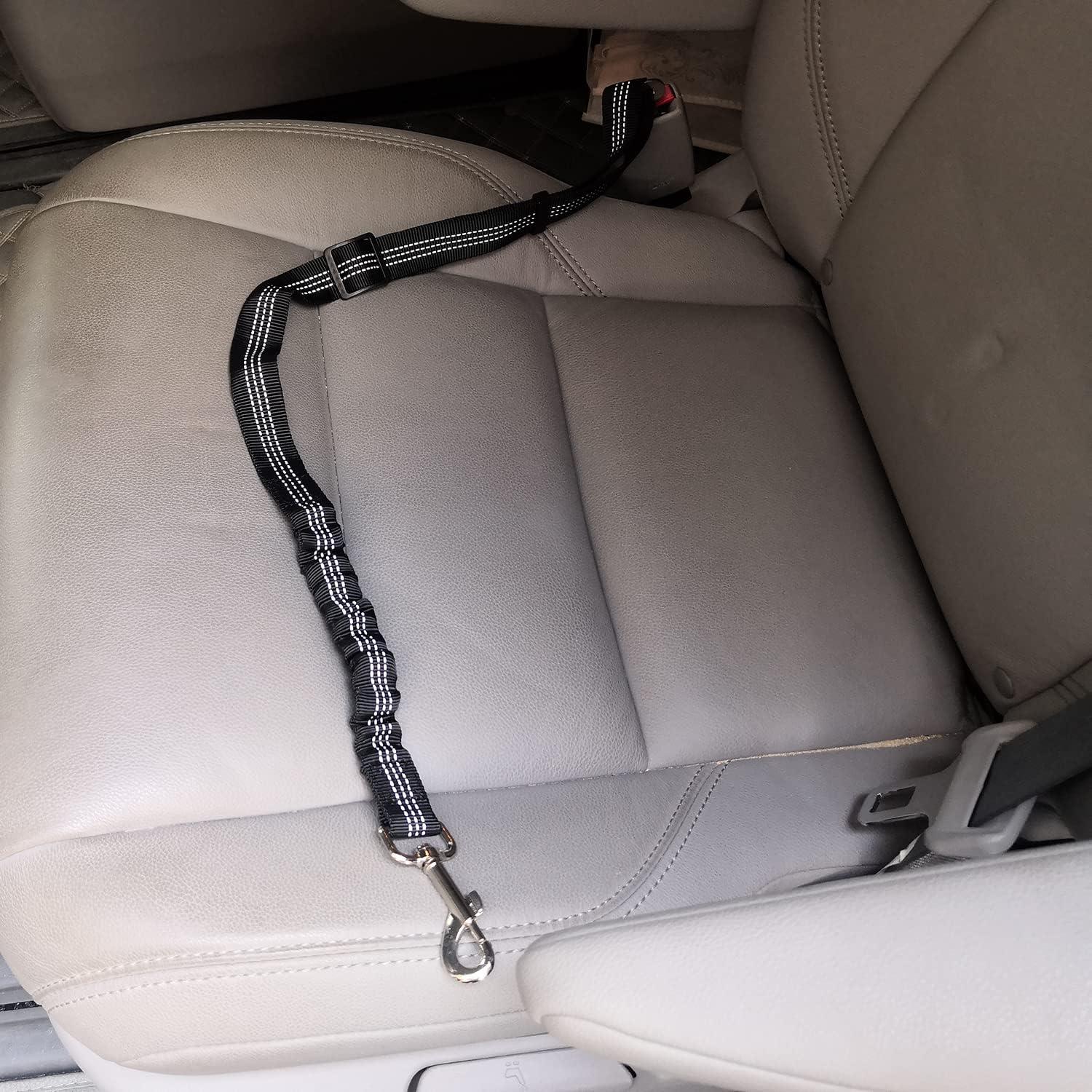 Arnés de Coche Ajustable para Perros y Gatos Yiaizhuo - 2 Paquetes