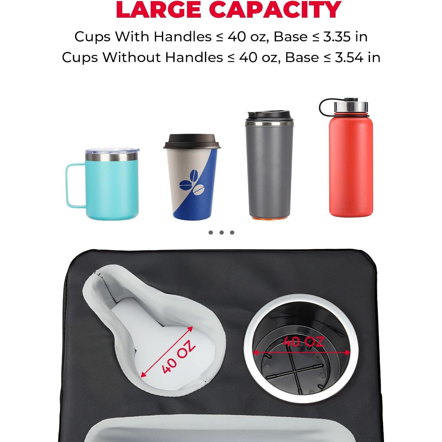 Soporte para Tazas KEMIMOTO Universal para Coche y Sofá