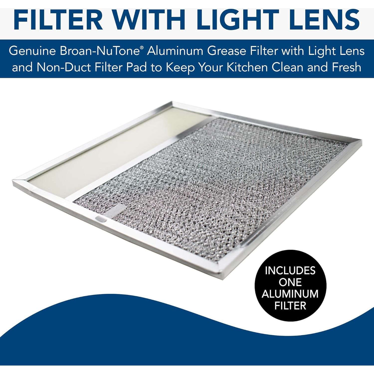 Filtro de Aluminio Broan-NuTone BP57 para Campana de Cocina