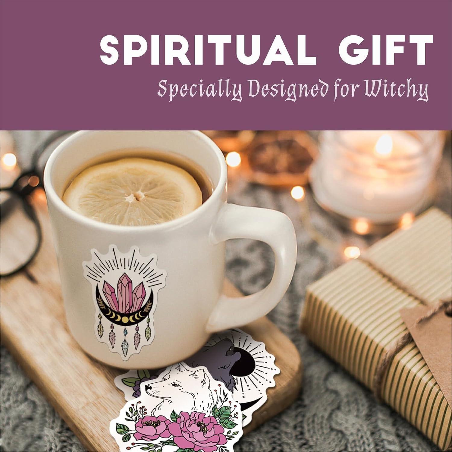 Calcomanías de Brujas MiStar 64 Piezas Vinilo Impermeable