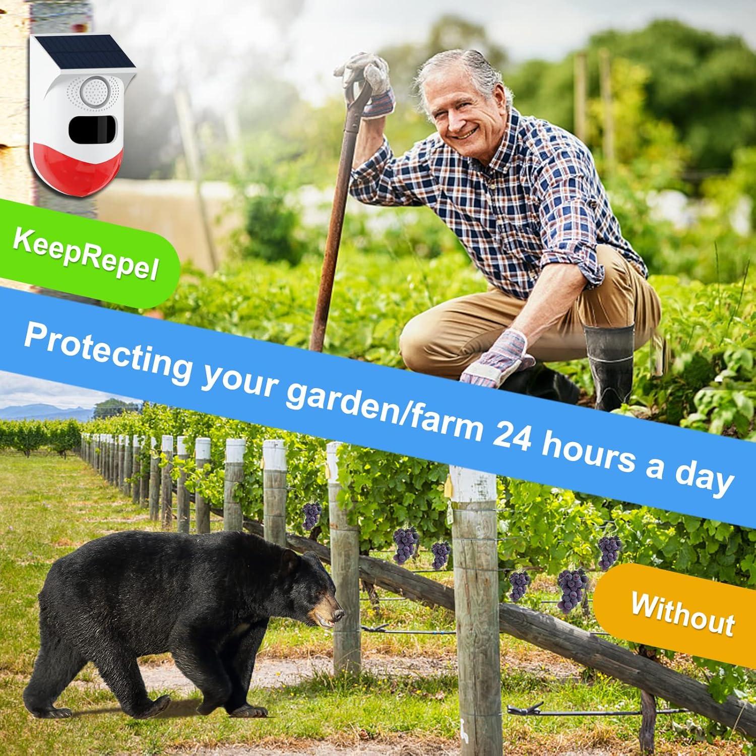 Alarma de Movimiento Solar ChunHee IP67 129dB Ajustable