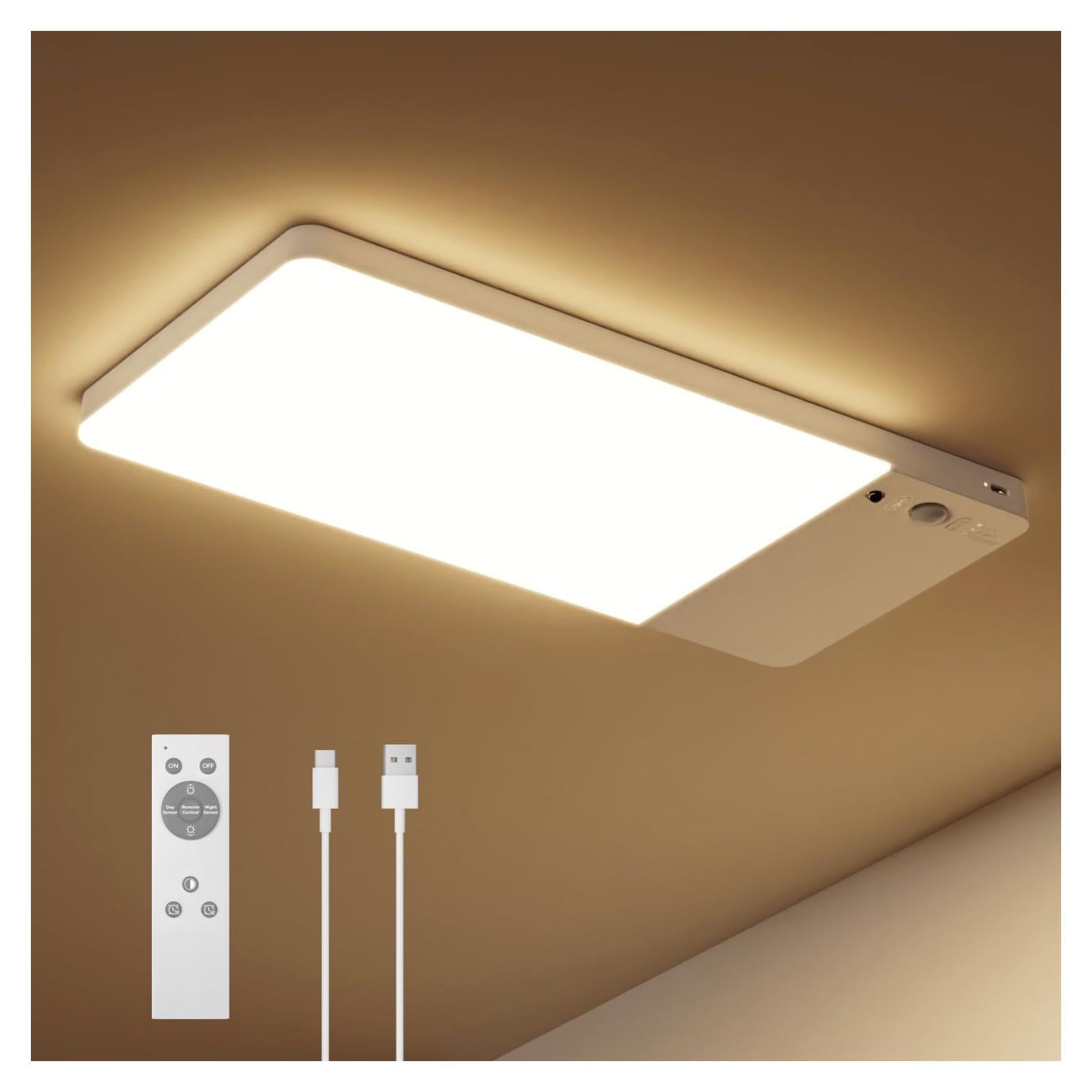 Luz de Techo LED FULEN CL06 Recargable con Sensor de Movimiento