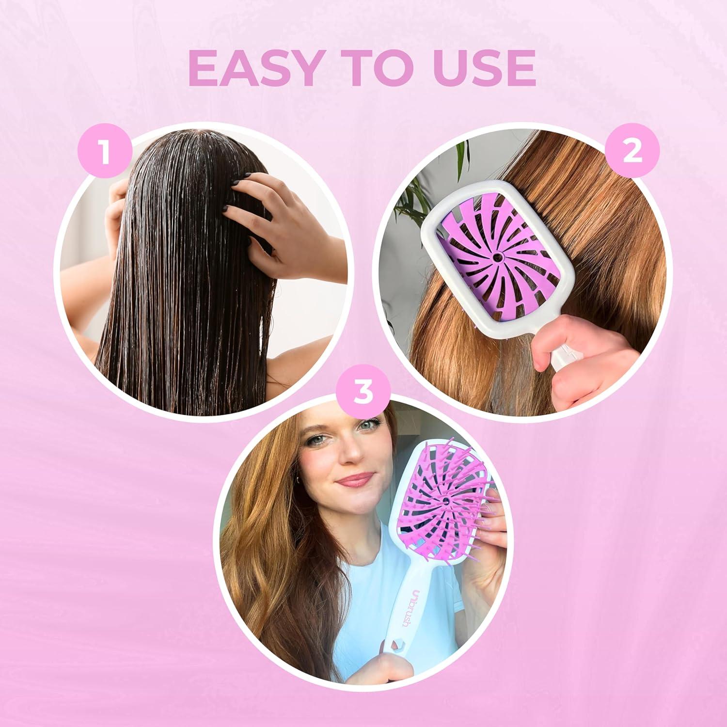 Cepillo Desenredante FHI Heat UNbrush Plus 20cm Antiestático