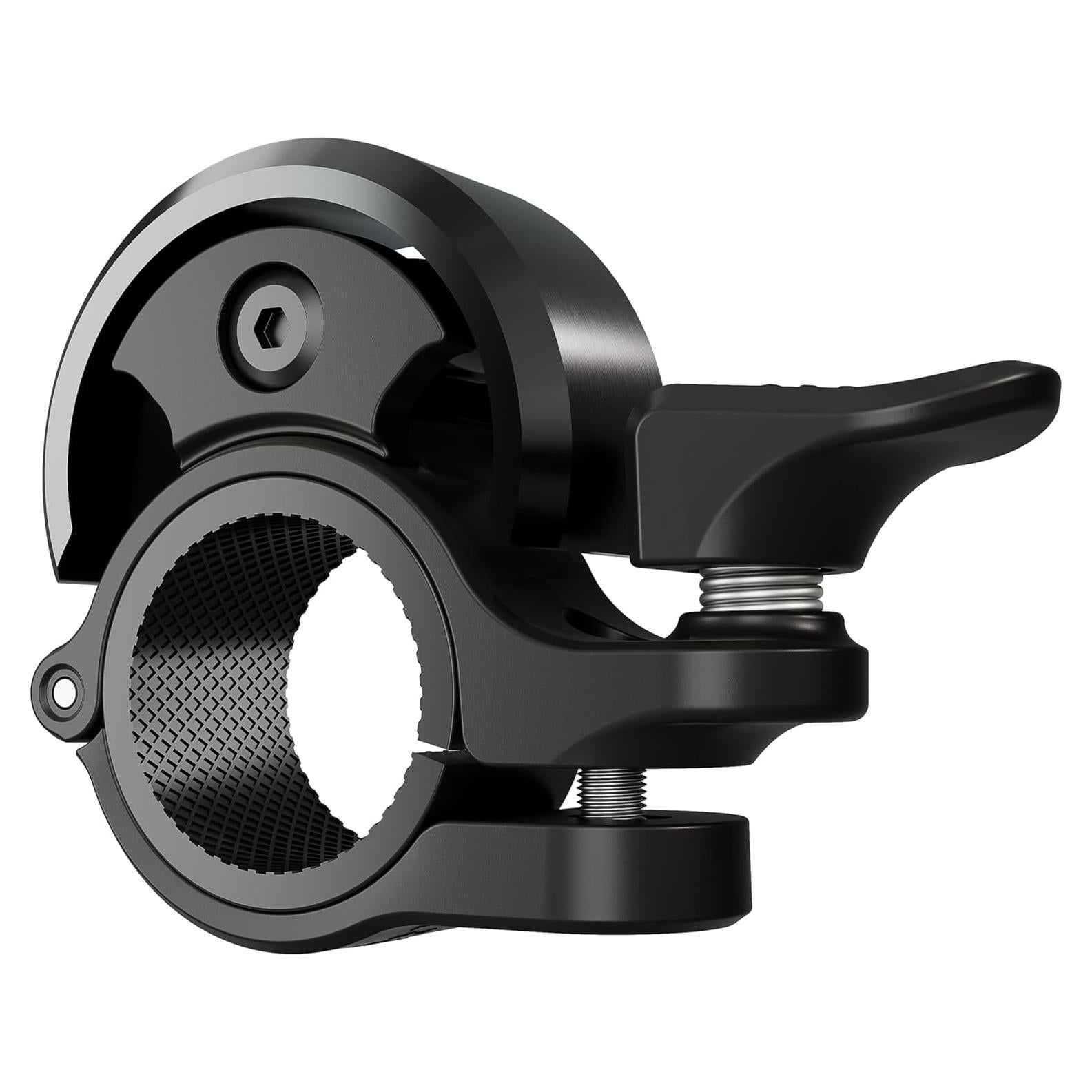 Campana de Bicicleta Greallthy D031 de Aluminio Negra 19-25.4mm