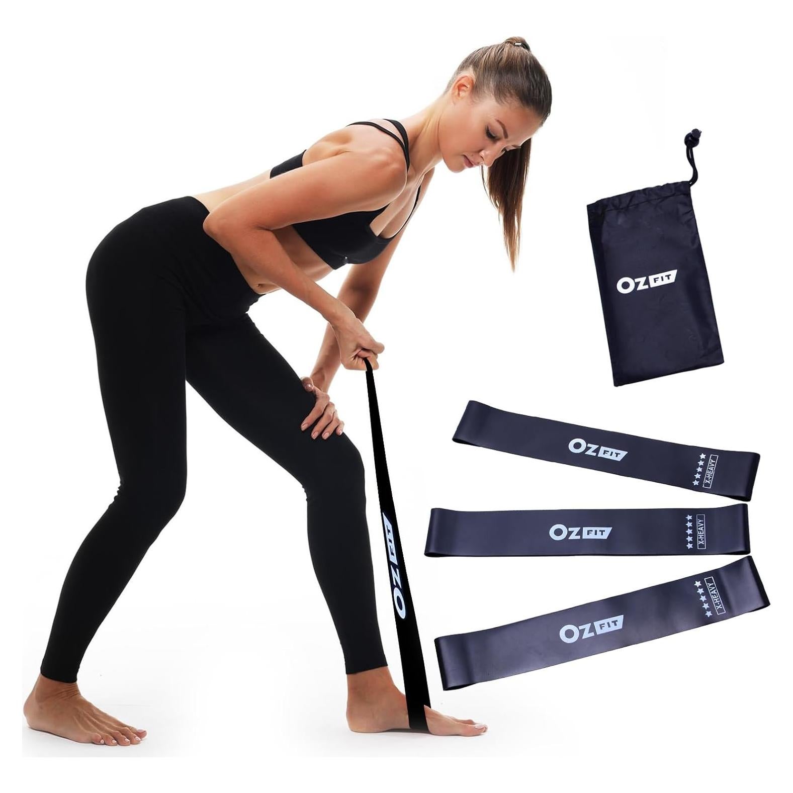 Juego de Bandas de Resistencia OZFIT - 5 Niveles para Ejercicio