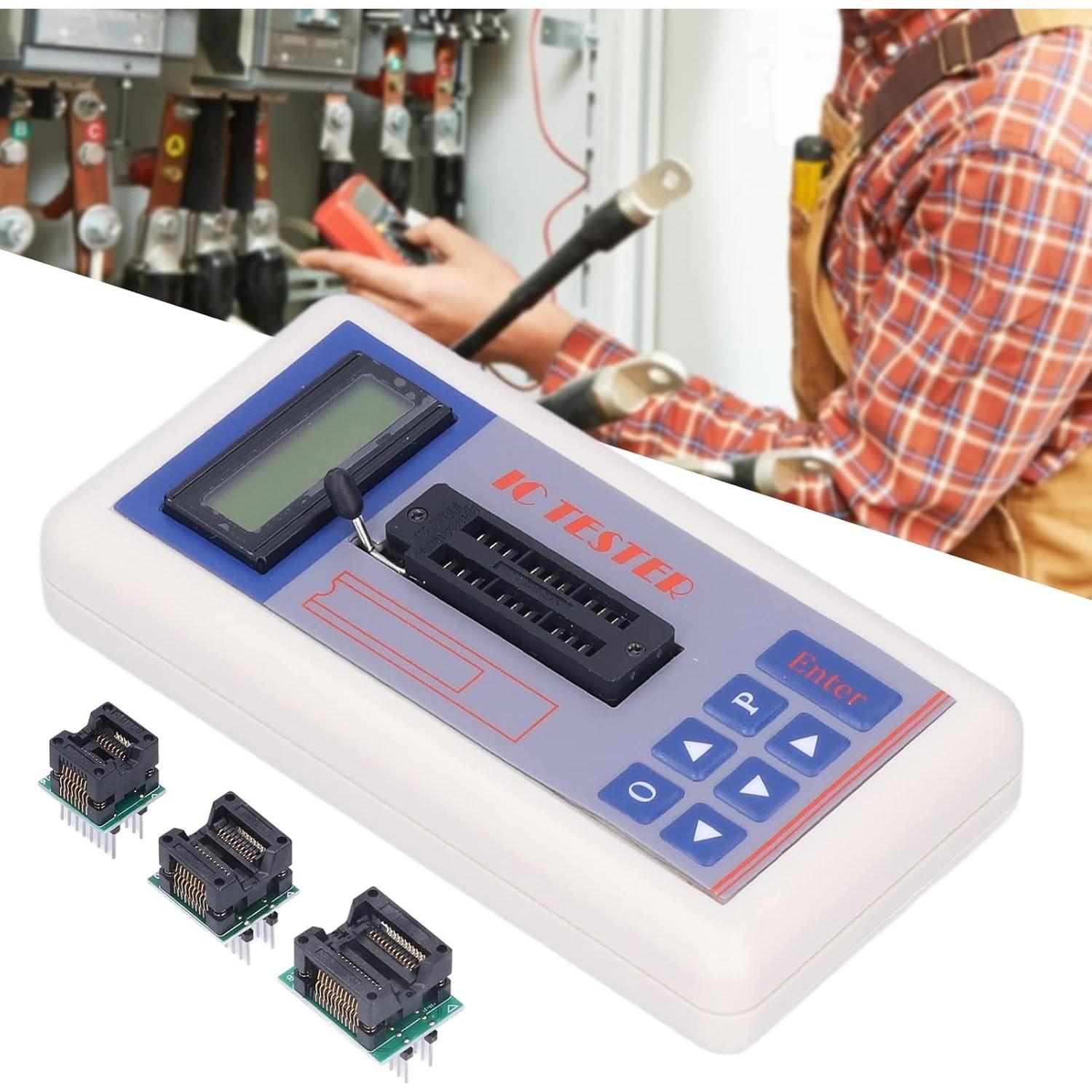 Probador de Circuitos Integrados Akozon TSH-06F 5V 3.3V Portátil