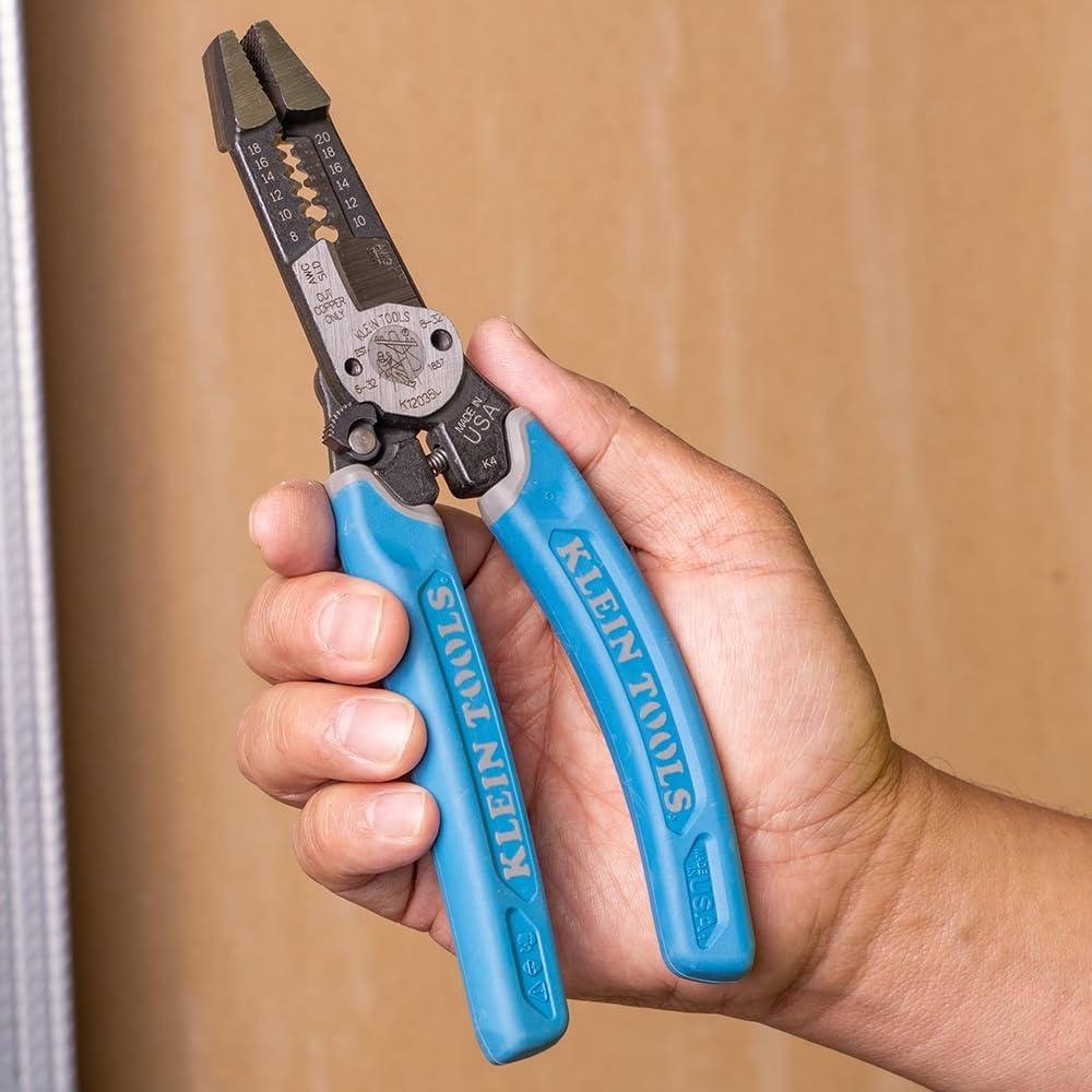 Cortador de Alambre Klein Tools K12035L con Bloqueo 8-20 AWG