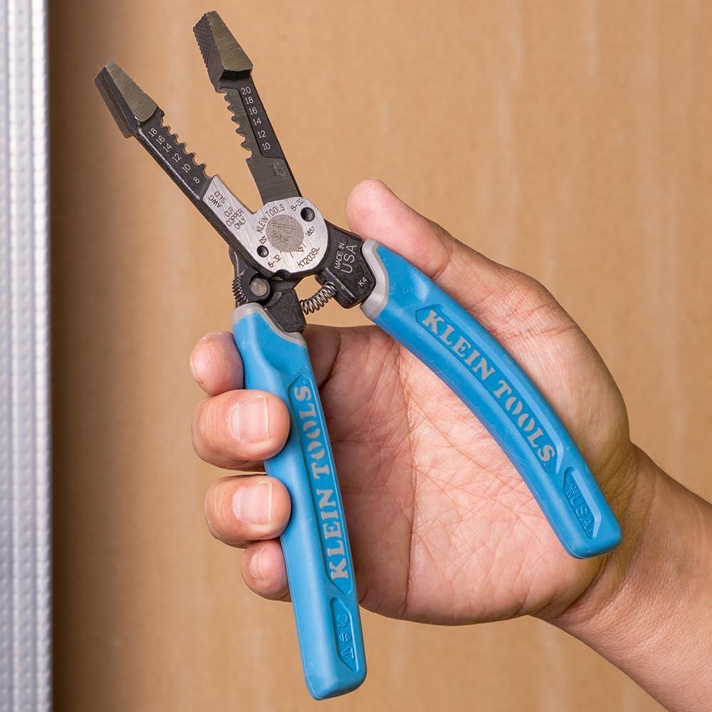Cortador de Alambre Klein Tools K12035L con Bloqueo 8-20 AWG