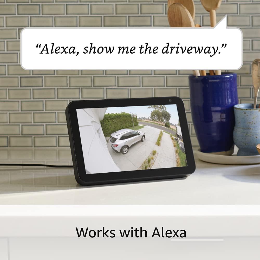 Ring Floodlight Cam Wired Plus — Outdoor home or business security with motion-activated 1080p HD video and floodlights, (2021 release) Black