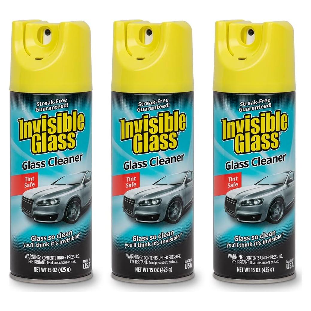 Limpiador de Vidrios Invisible Stoner 3x425g Sin Rayas