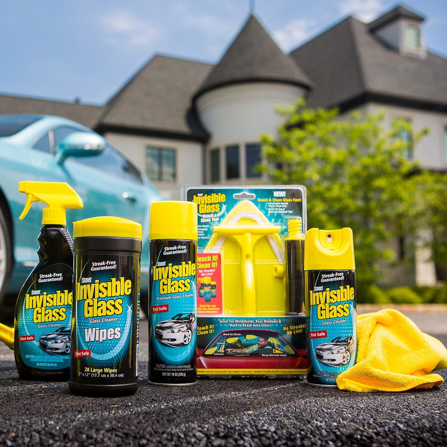 Limpiador de Vidrios Invisible Stoner 3x425g Sin Rayas