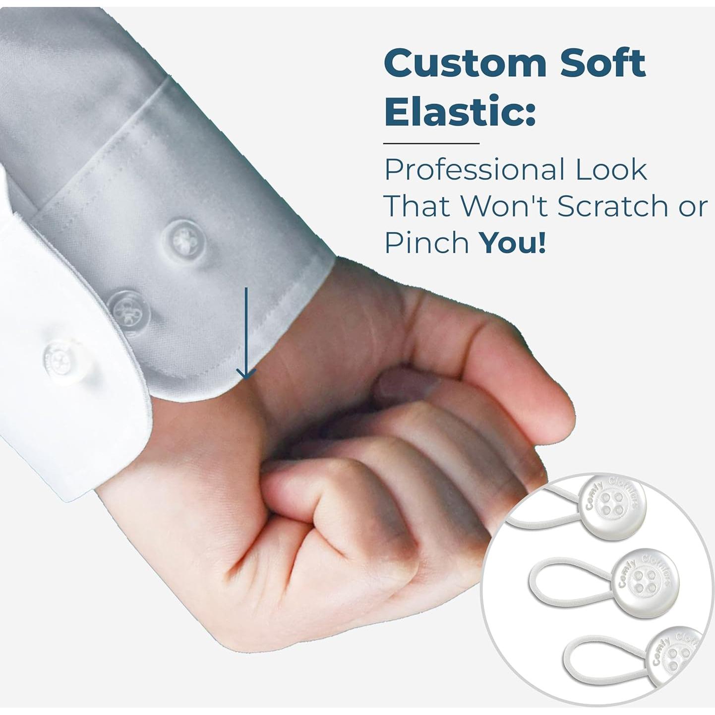 Extensores de Cuello Comfy Clothiers 3-Pack para Hombres