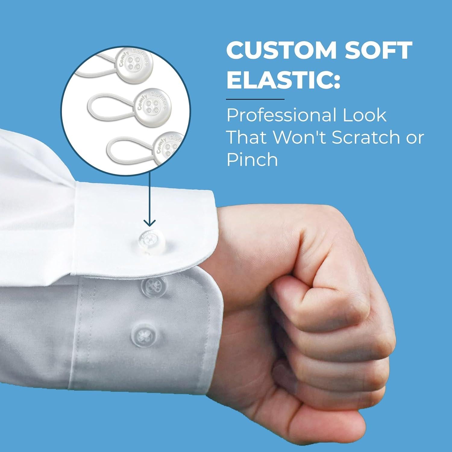 Extensores de Cuello Comfy Clothiers 3-Pack para Hombres