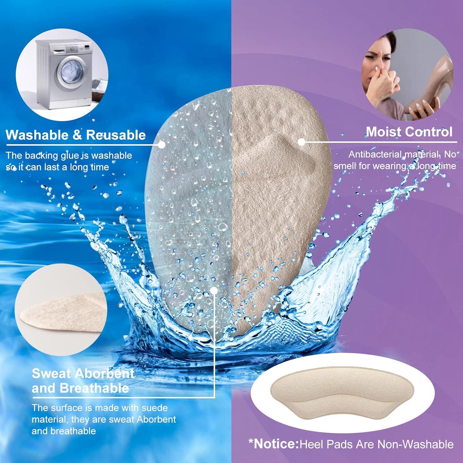 Almohadillas Metatarsales Riootlnm 2 Pares Beige Antideslizantes