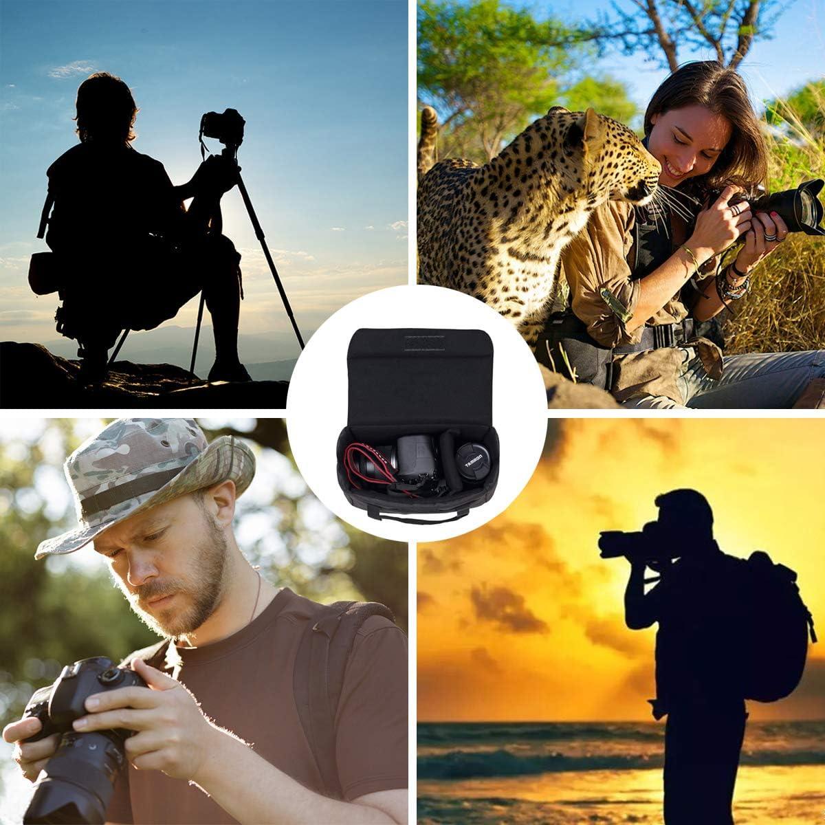 Inserto de Bolsa para Cámara BOMKEE Nylon Impermeable 26.2x18cm