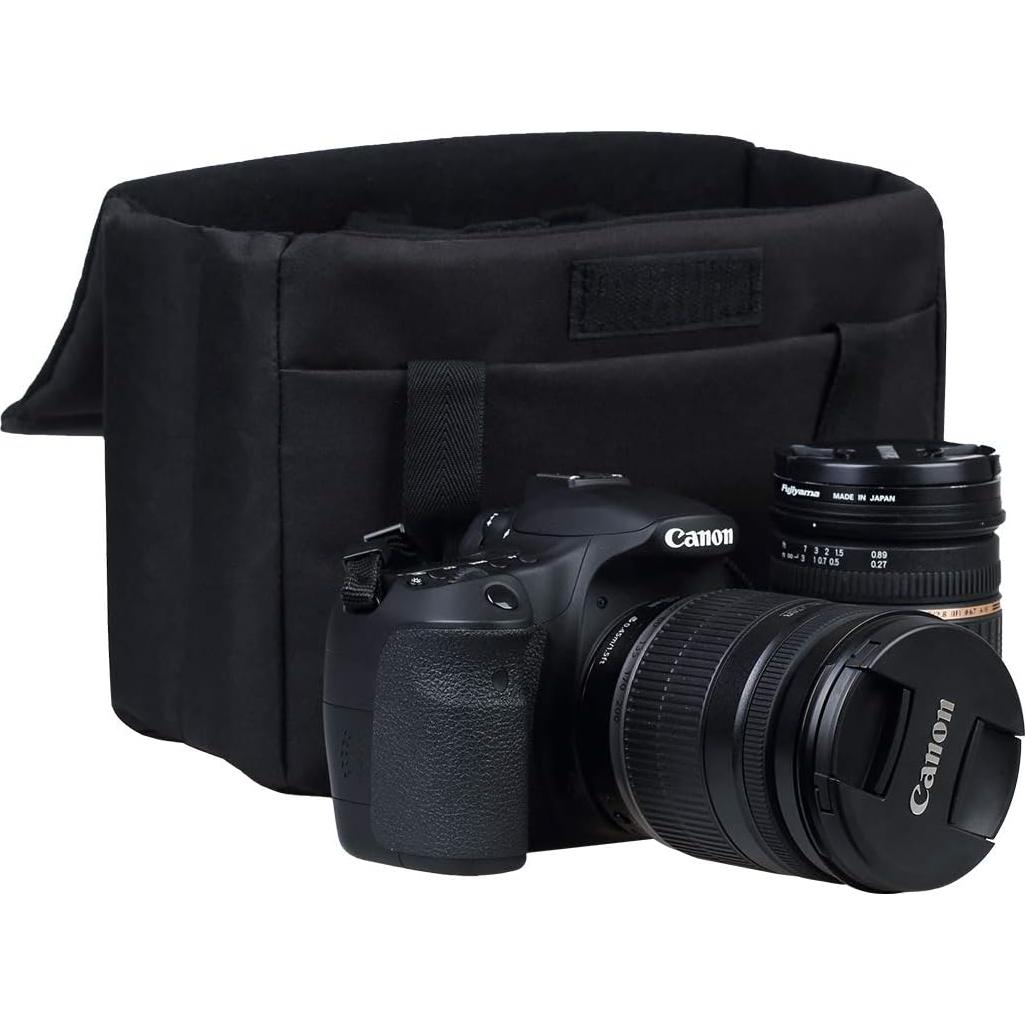 Inserto de Bolsa para Cámara BOMKEE Nylon Impermeable 26.2x18cm