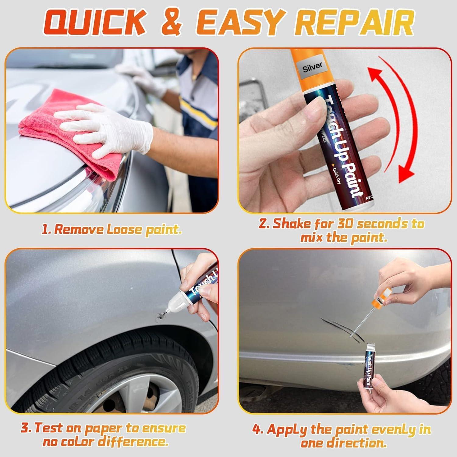 Bolígrafo de Pintura de Reparación Plateado Galitoon 12ml