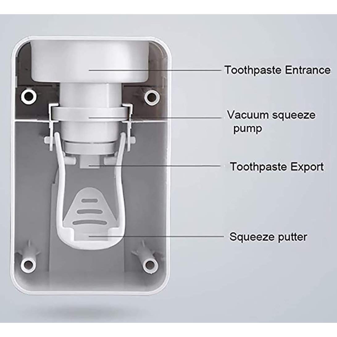 Dispensador Automático de Pasta de Dientes CXYHMG Negro
