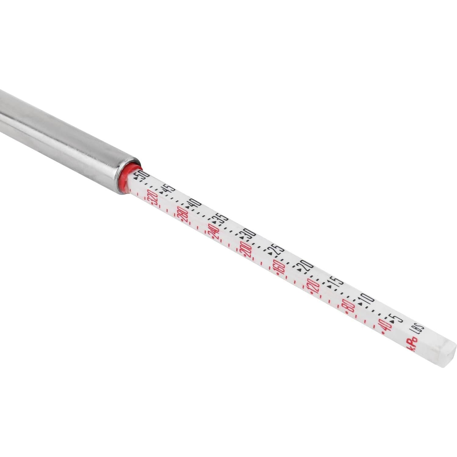 Medidor de presión de neumáticos Milton S-921, 5-50 PSI