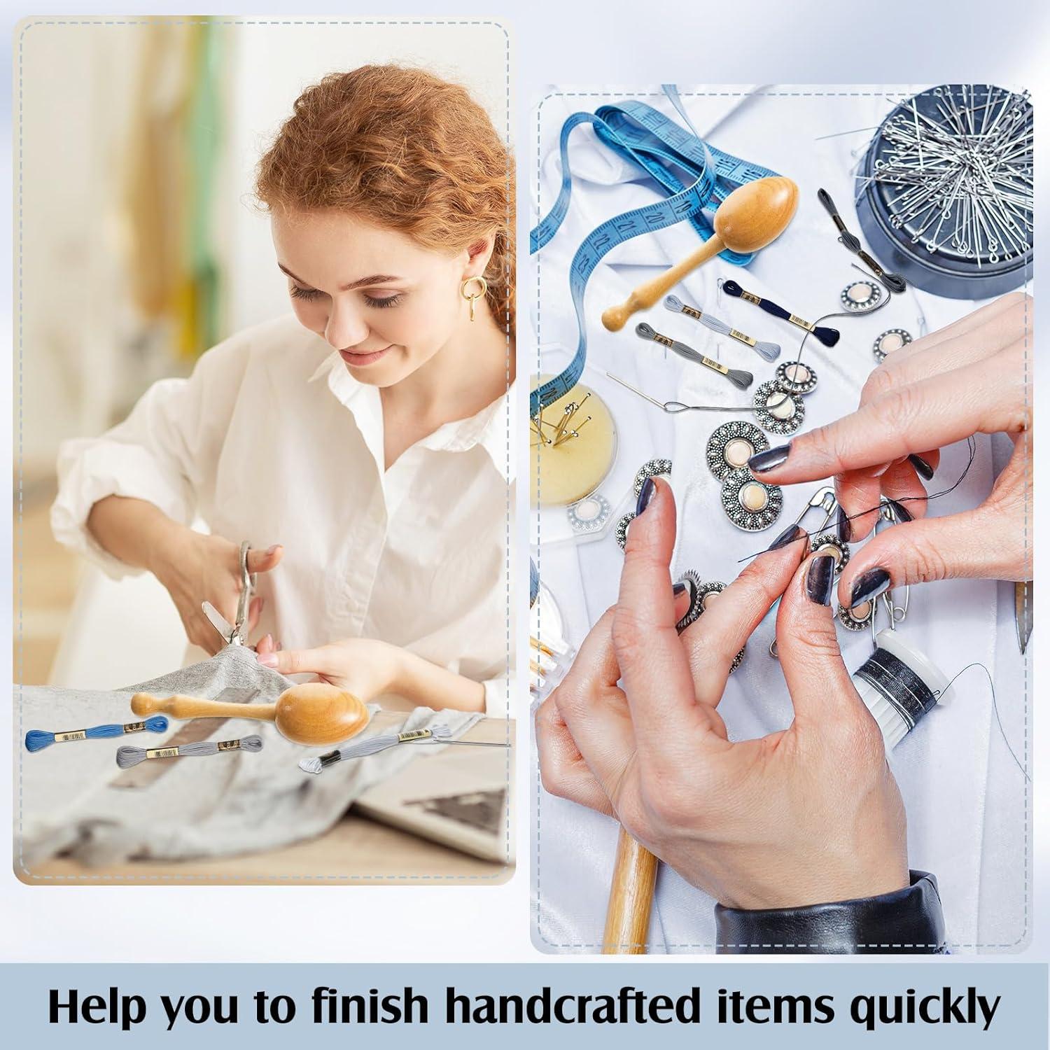 Kit de Remendado Jexine con Huevo, Agujas y Hilos 16 Colores