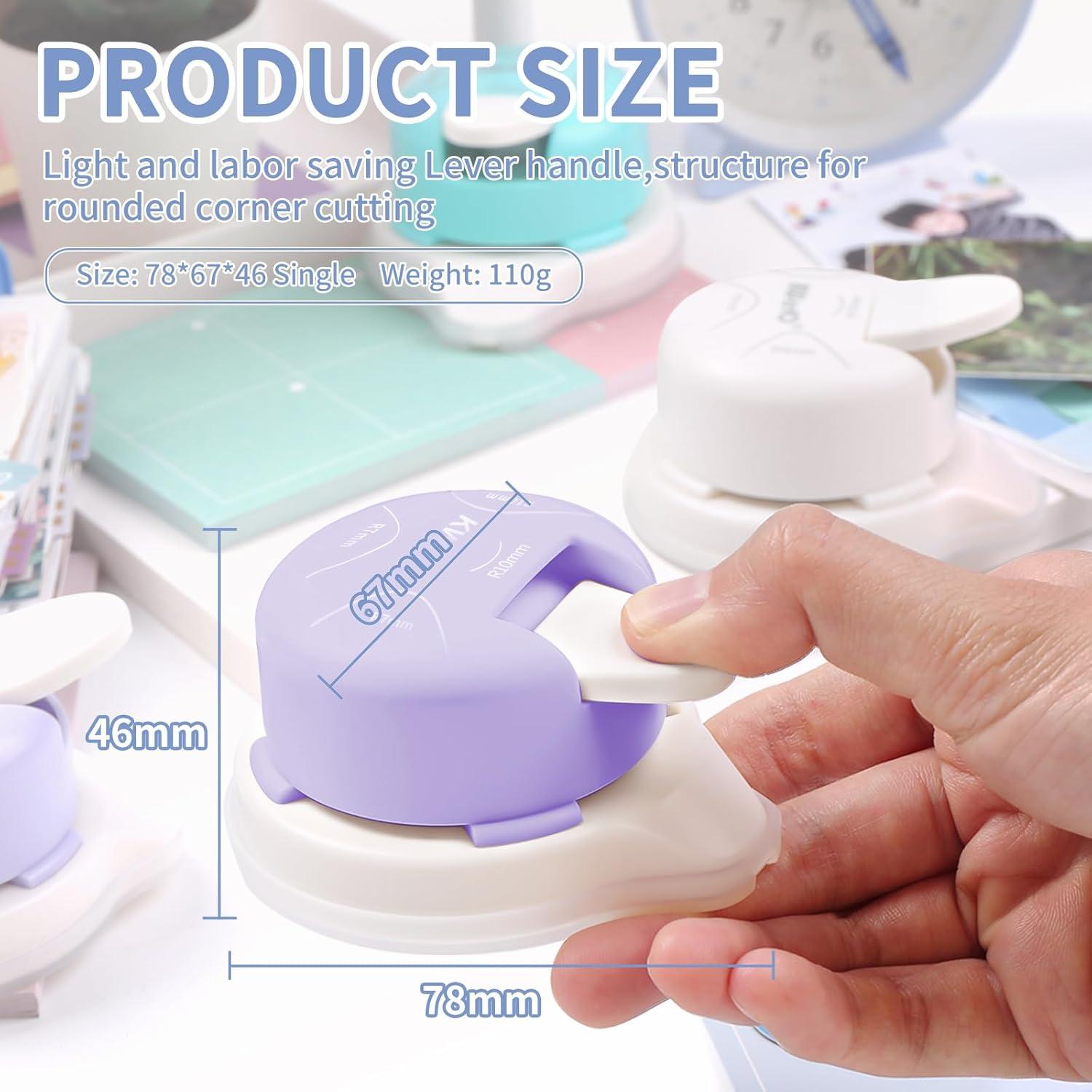 Perforadora de Esquinas Redondeadas Kaluofan 4 en 1 2024