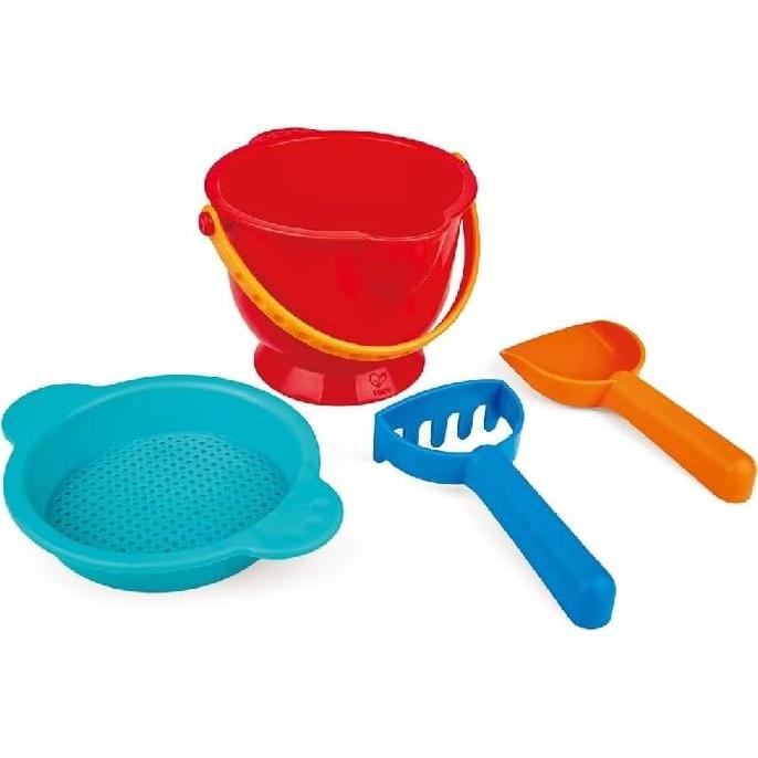 Conjunto de Juguetes de Arena Hape Beach Basics 18M+