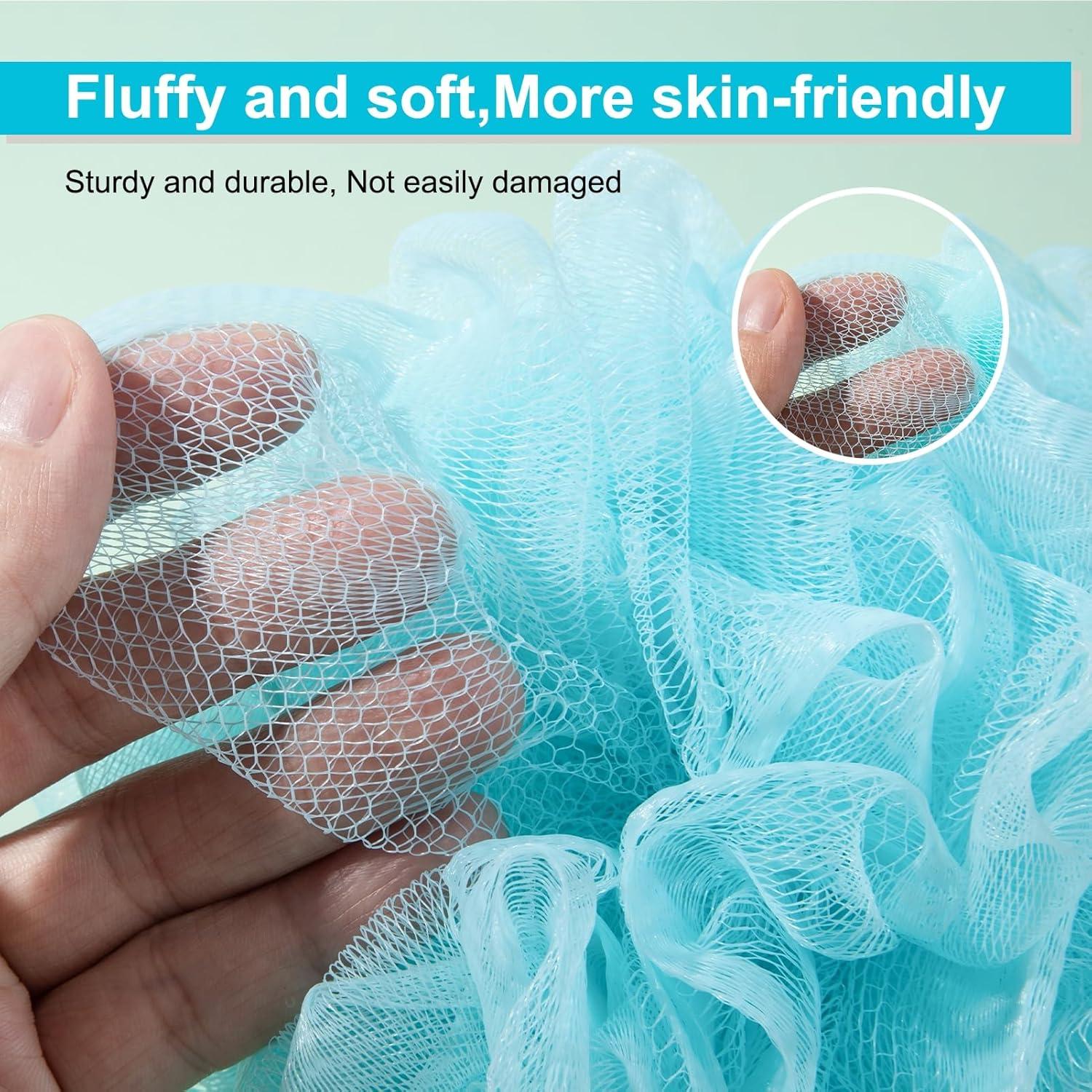 Lufa Exfoliante Suave MTDLYICE 75g Azul - 4 Piezas