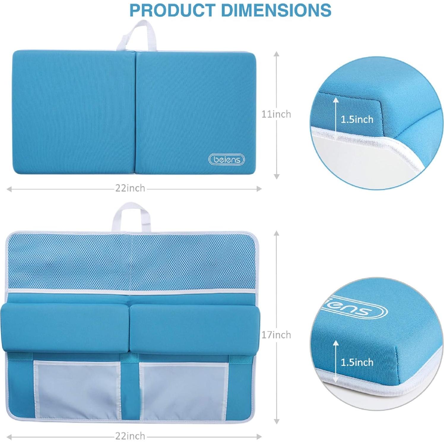 Almohadilla para Rodillas y Codos beiens 55.88x27.94 cm Azul