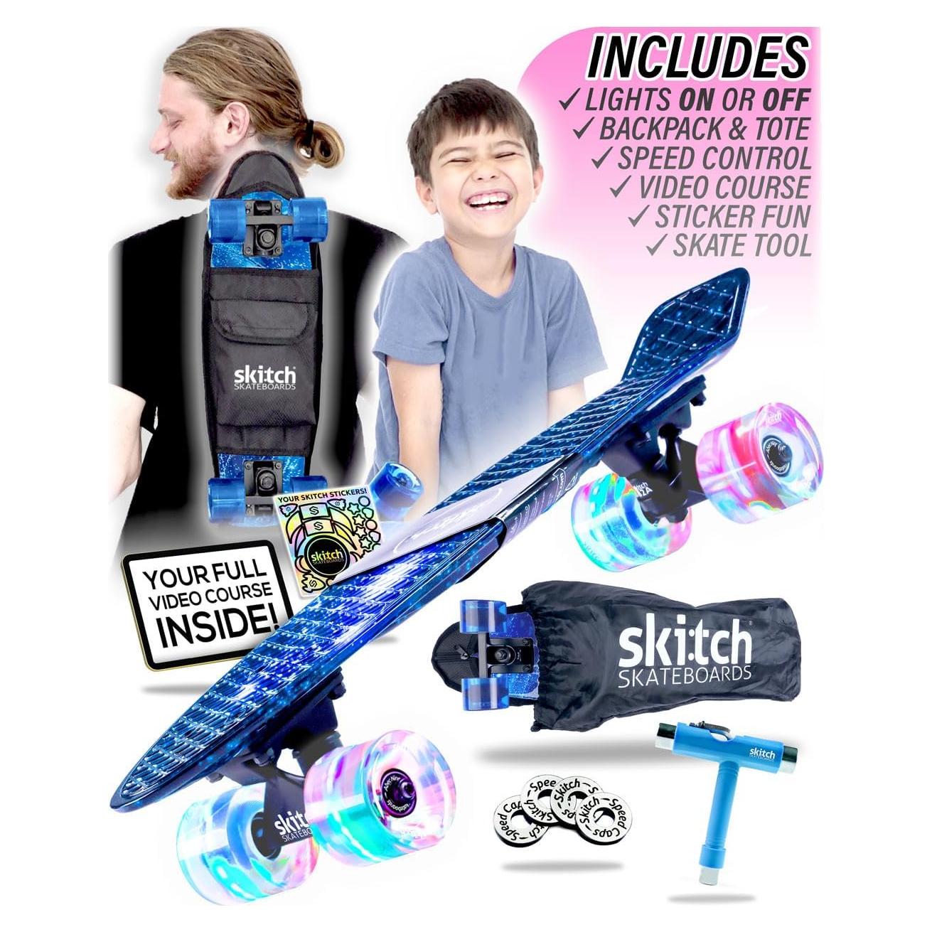 Patinete SKITCH Starter Blue para Niños y Adolescentes 55.88 cm