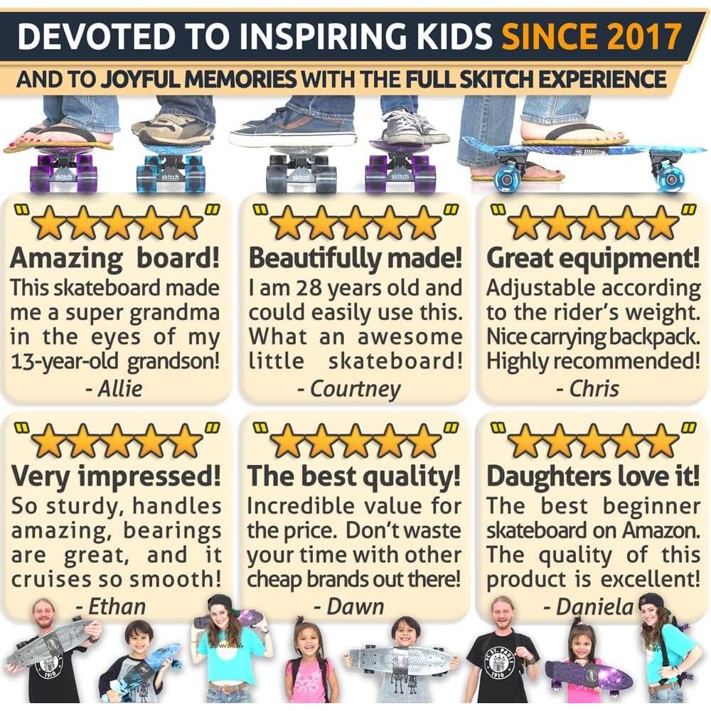 Patinete SKITCH Starter Blue para Niños y Adolescentes 55.88 cm