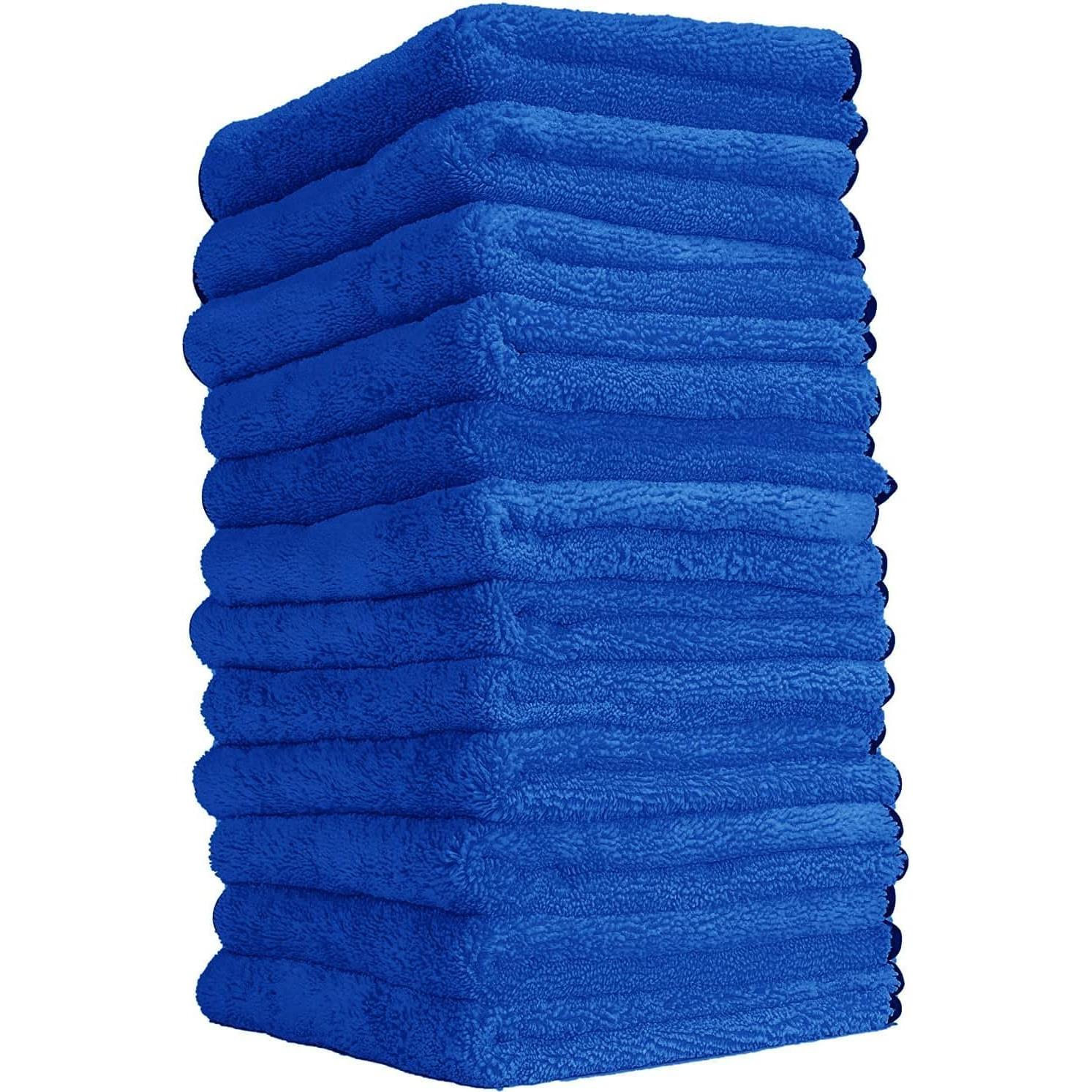 Toallas de Microfibra Premium Chemical Guys MIC110012 - 12 Piezas 40.64x40.64cm