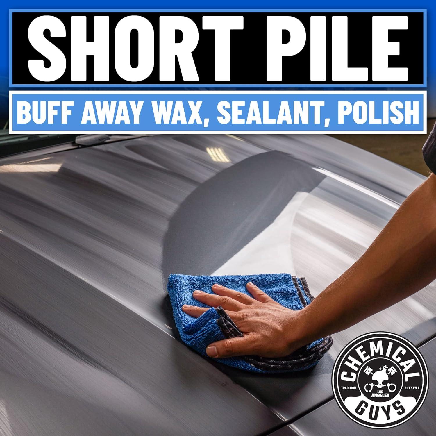 Toallas de Microfibra Premium Chemical Guys MIC110012 - 12 Piezas 40.64x40.64cm