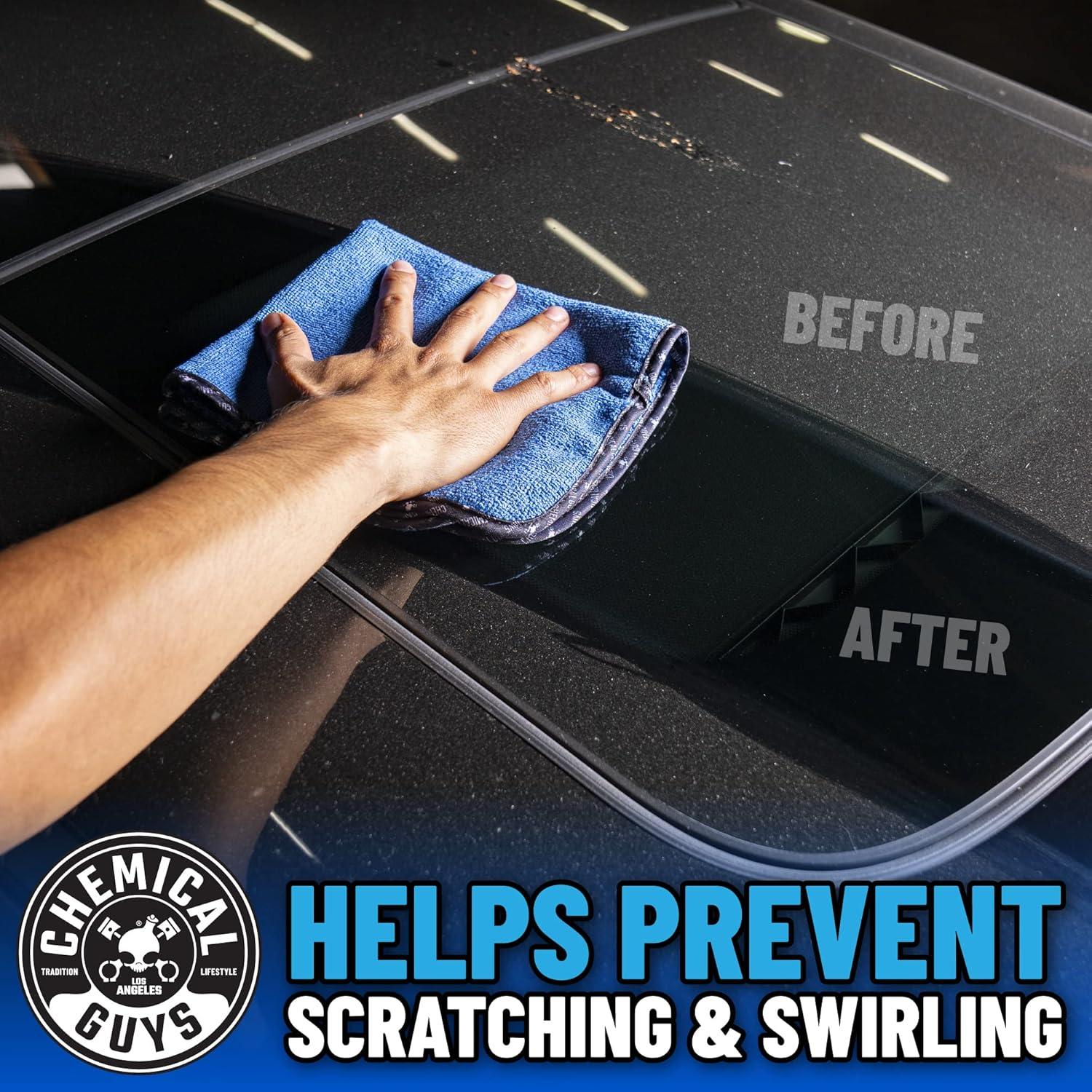 Toallas de Microfibra Premium Chemical Guys MIC110012 - 12 Piezas 40.64x40.64cm