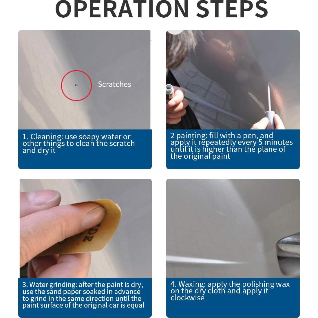 Pintura de Retoque para Coches XTryfun 50ml Negro Brillante