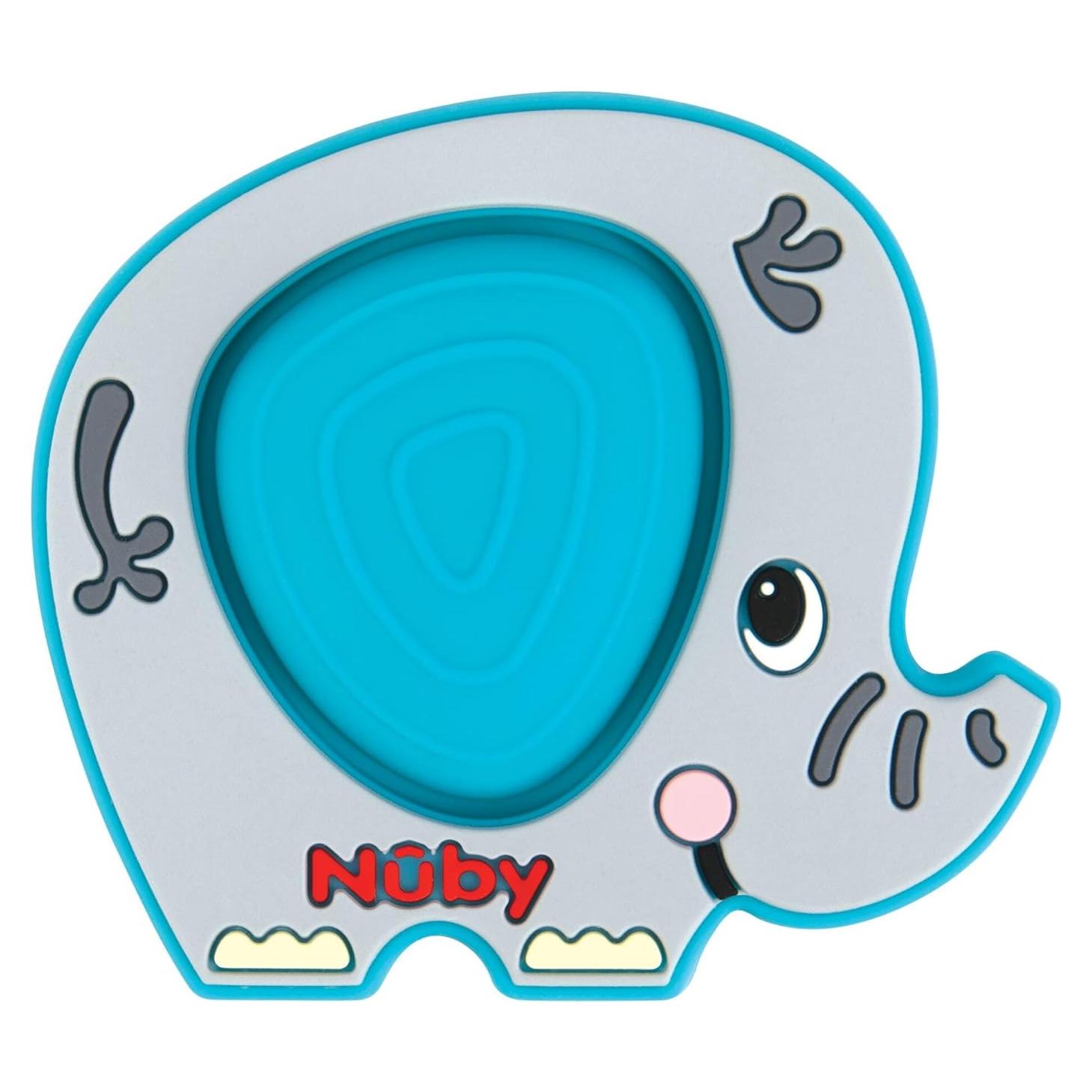 Mordedor Sensorial Nuby Teethe N' Pop Elefante 3+ Meses