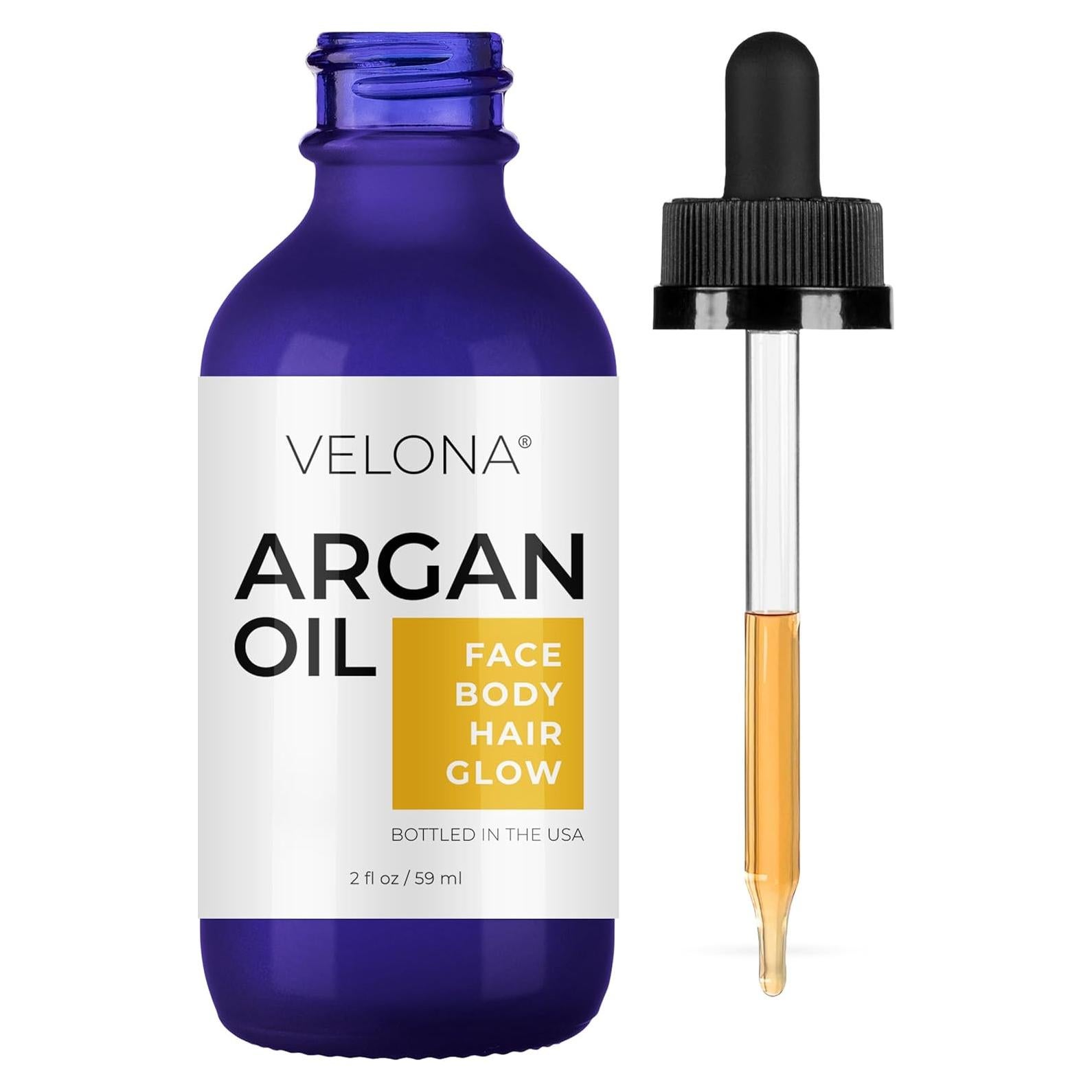 Aceite de Argán Velona 60 ml 100% Puro y Natural