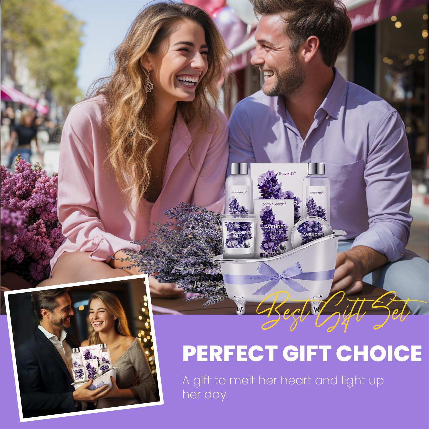 Set de Regalo de Spa Body & Earth Lavanda 5 Piezas