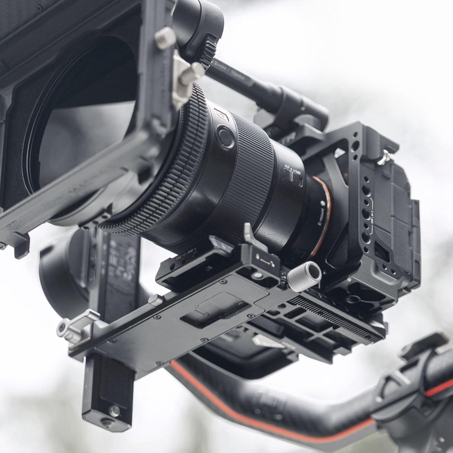 Mitad de Jaula Ligera Tilta TA-T46-A para Sony a7R V - Negro