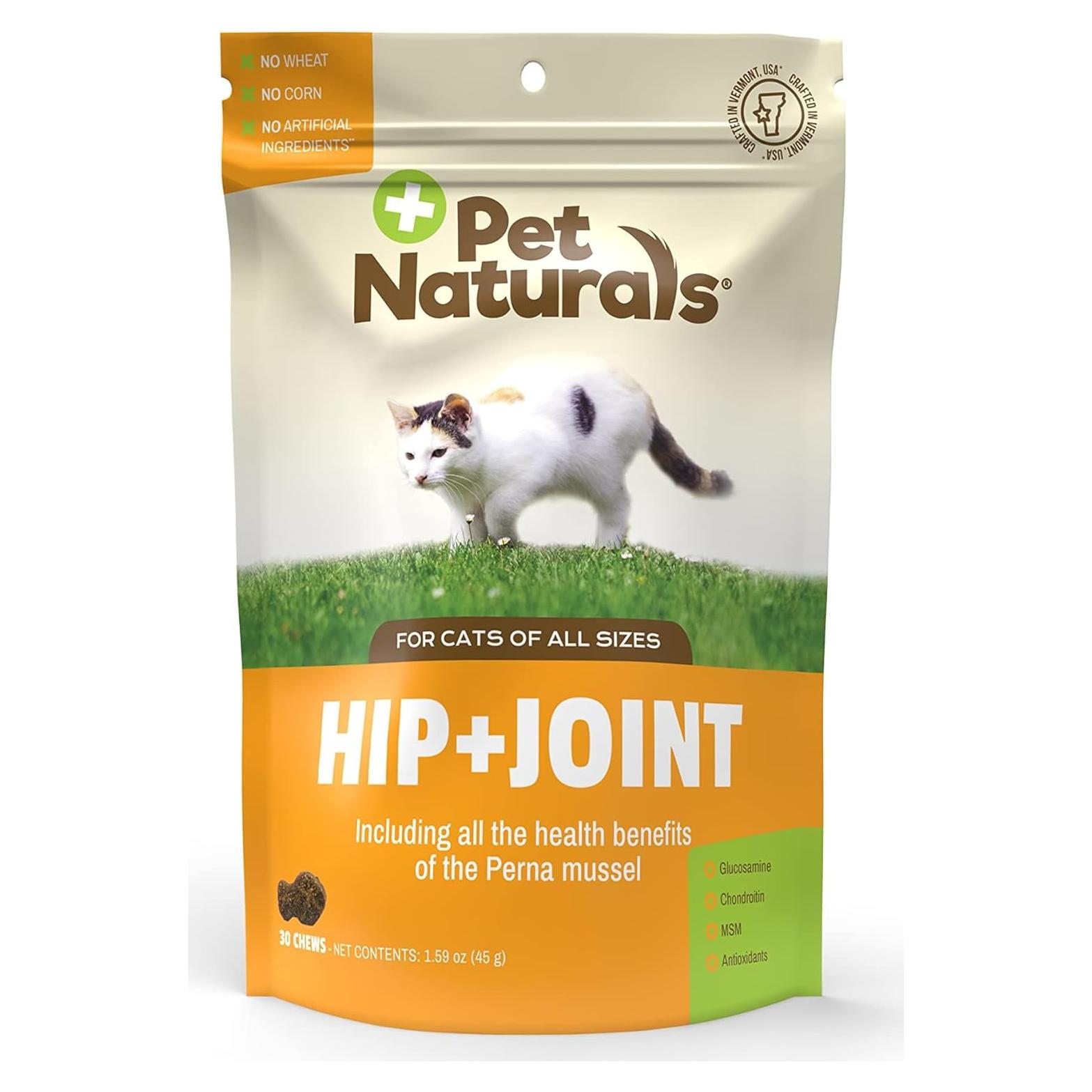 Suplemento Articular para Gatos Pet Naturals 30 Masticables