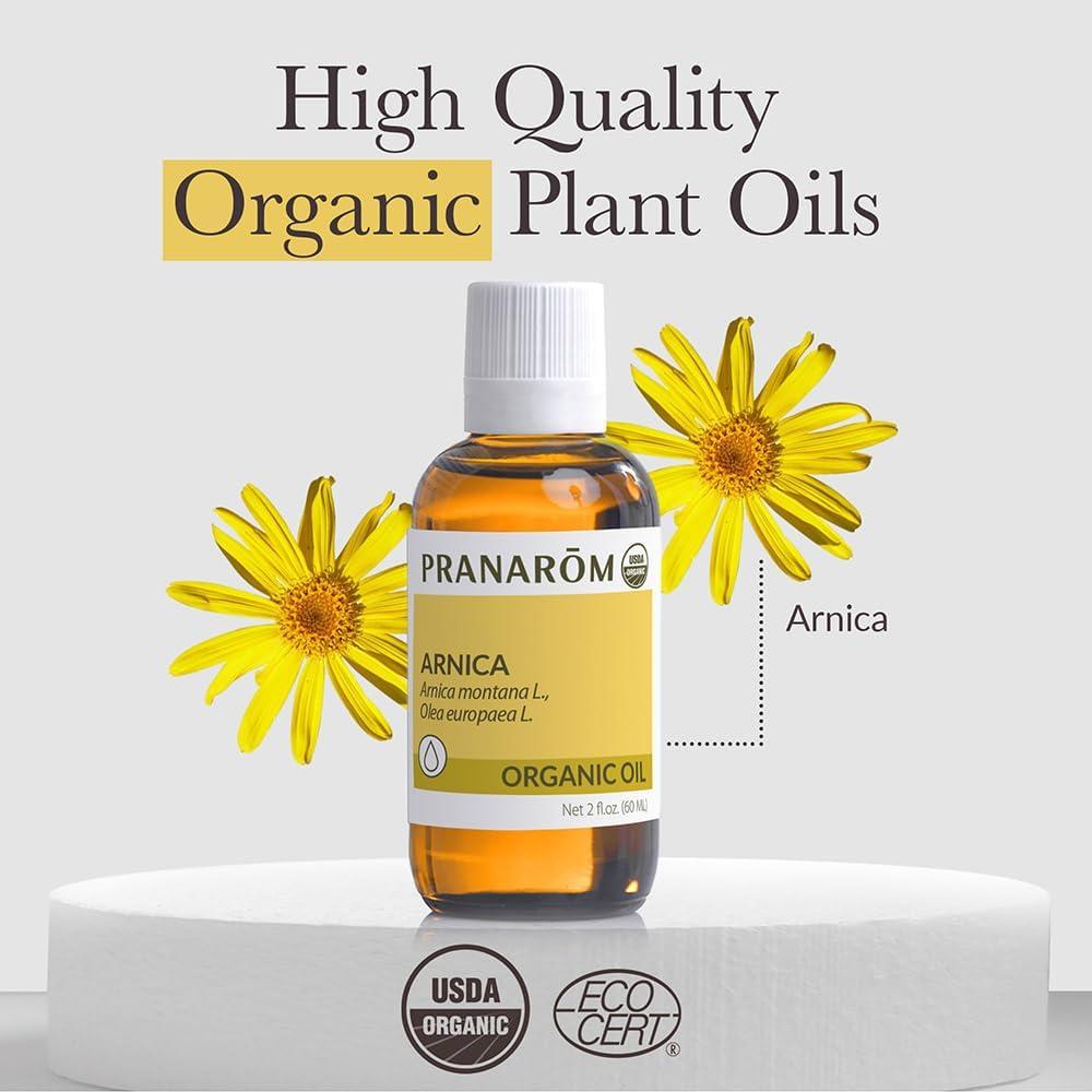 Aceite de Arnica Orgánico Pranarom 59 ml - Alivio Muscular