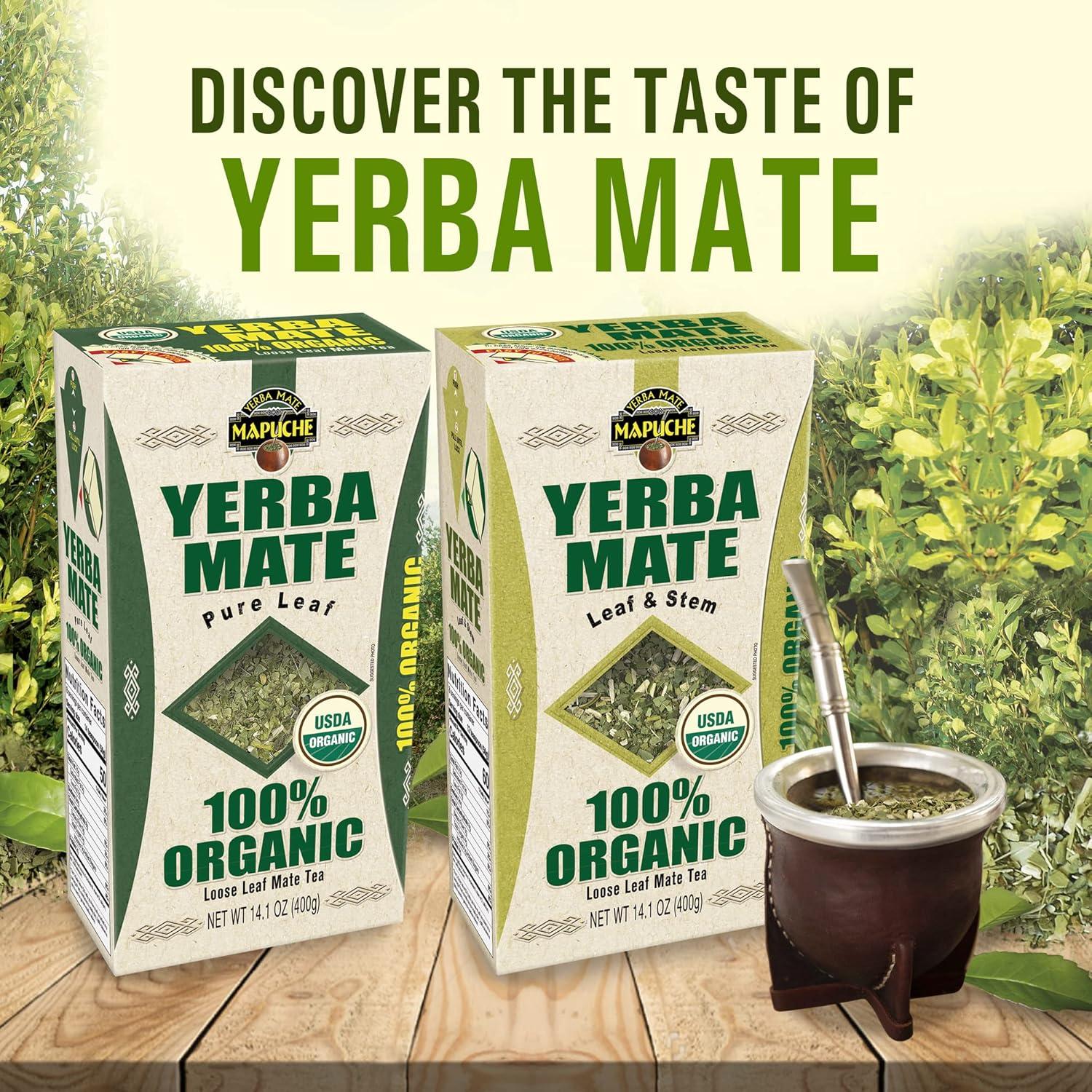 Yerba Mate Anahí Orgánica 400g - Hoja y Rama, Sostenible