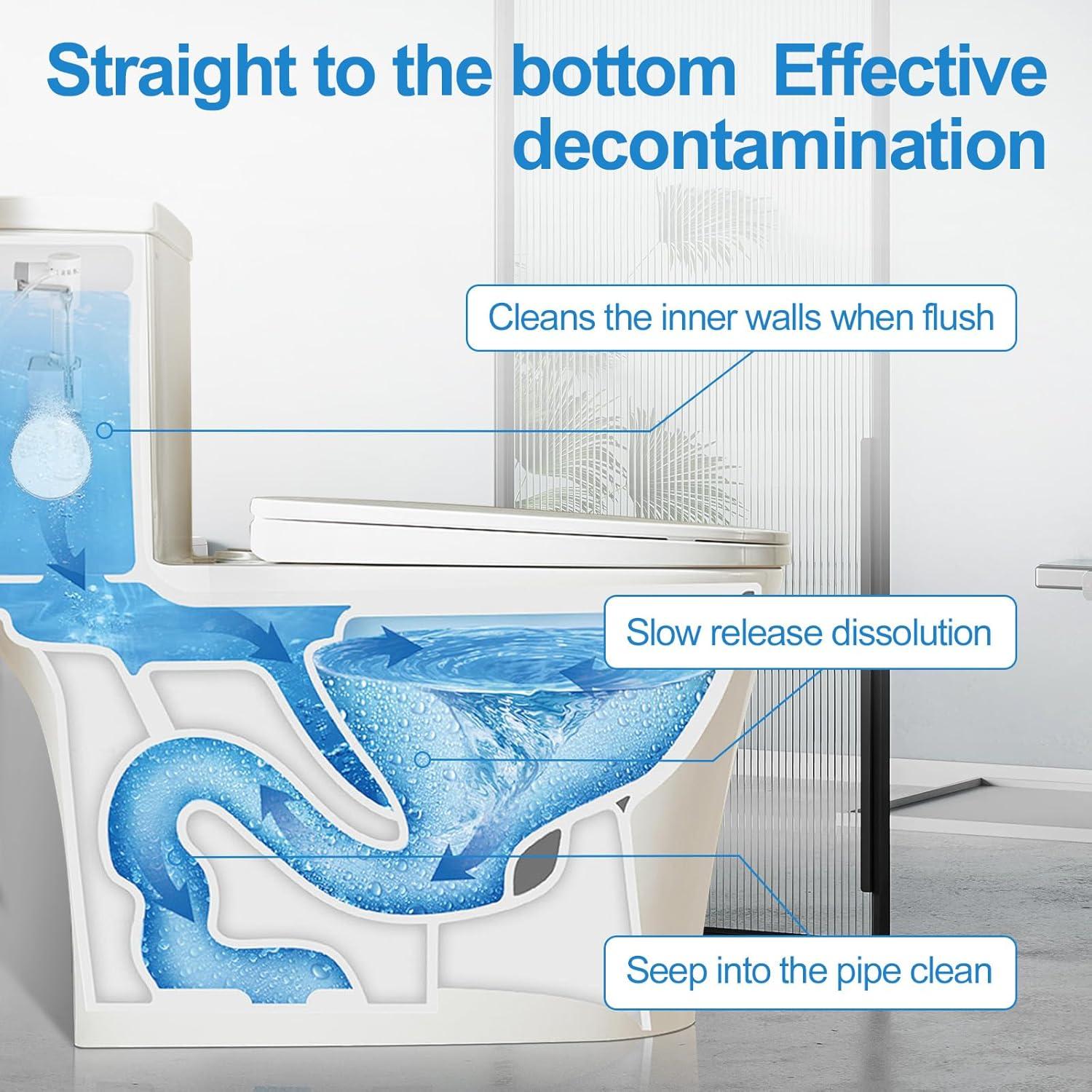 Tabletas Limpiadoras de Inodoro Kiisiiso 26 Pack - Larga Duración