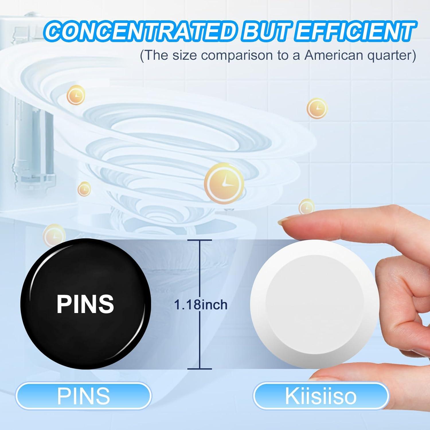 Tabletas Limpiadoras de Inodoro Kiisiiso 26 Pack - Larga Duración