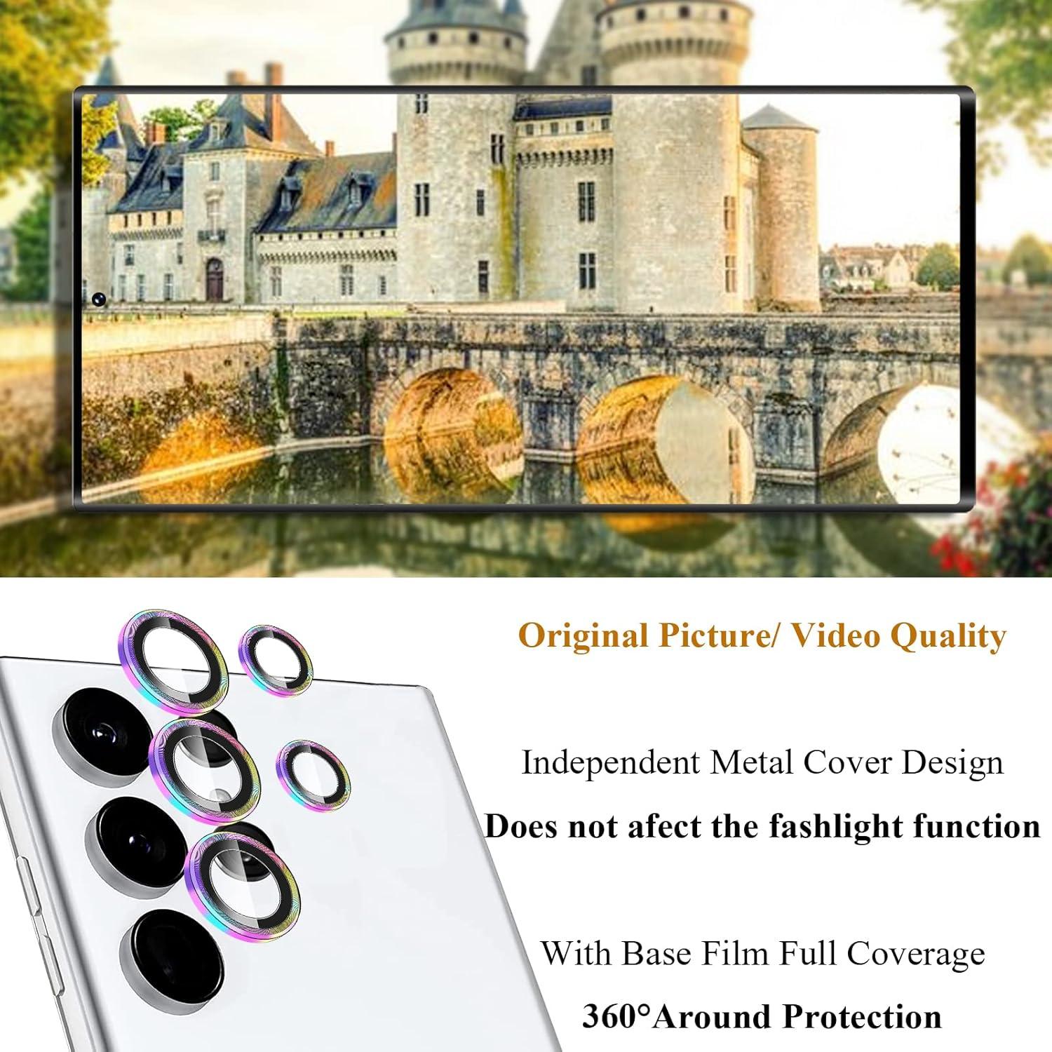 Protector de Lente de Cámara JOLOJO para Galaxy S22 Ultra