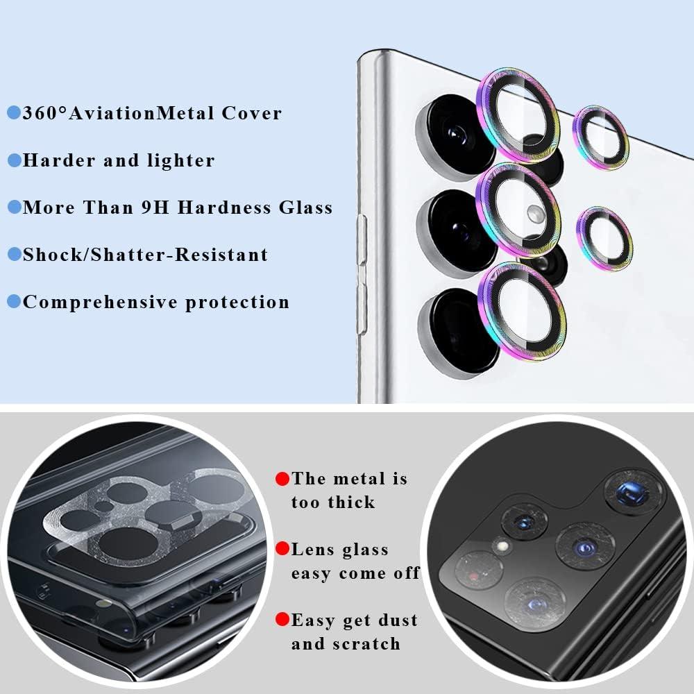 Protector de Lente de Cámara JOLOJO para Galaxy S22 Ultra