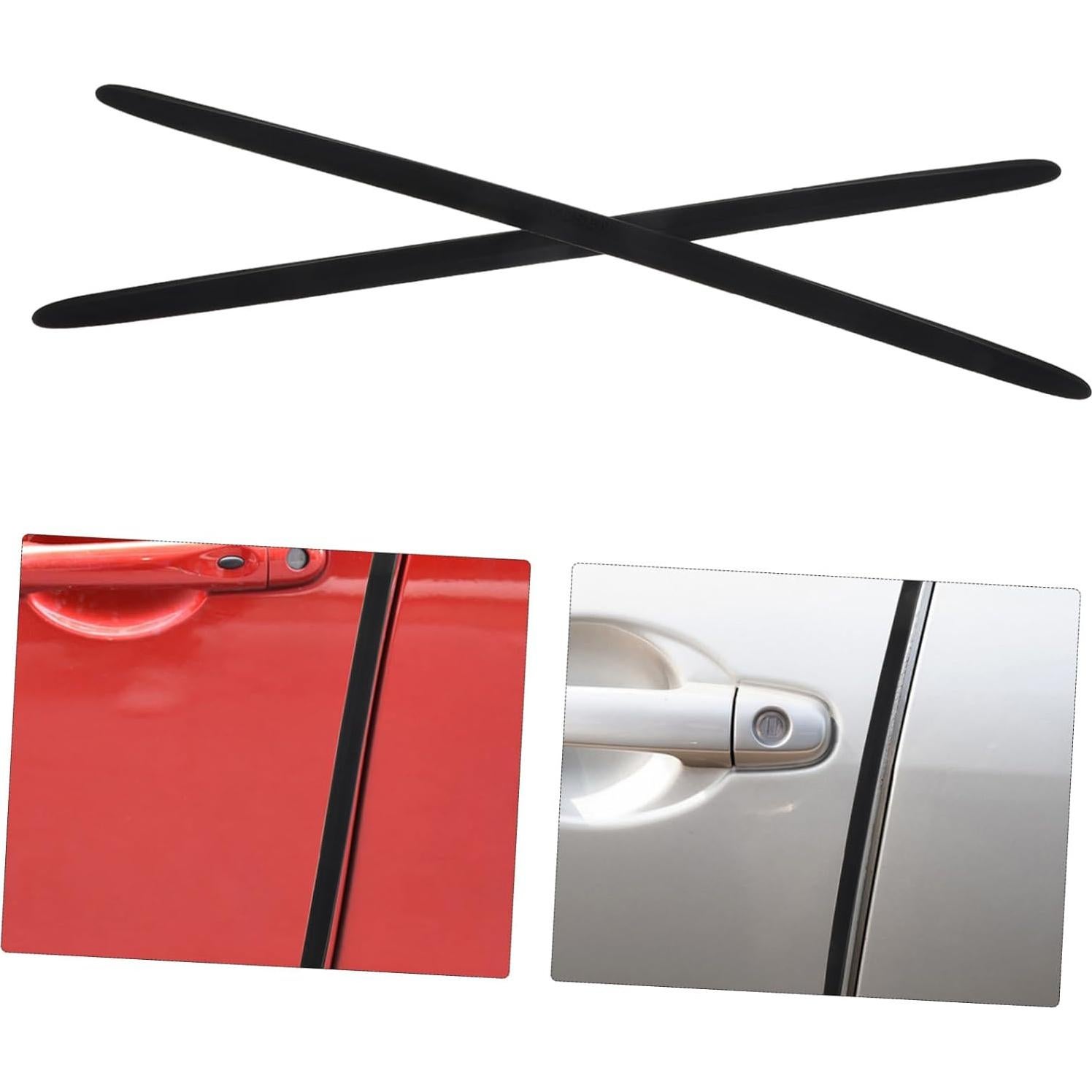 Tira de Protección Anticolisión de Silicona SEWOART 40cm Negra