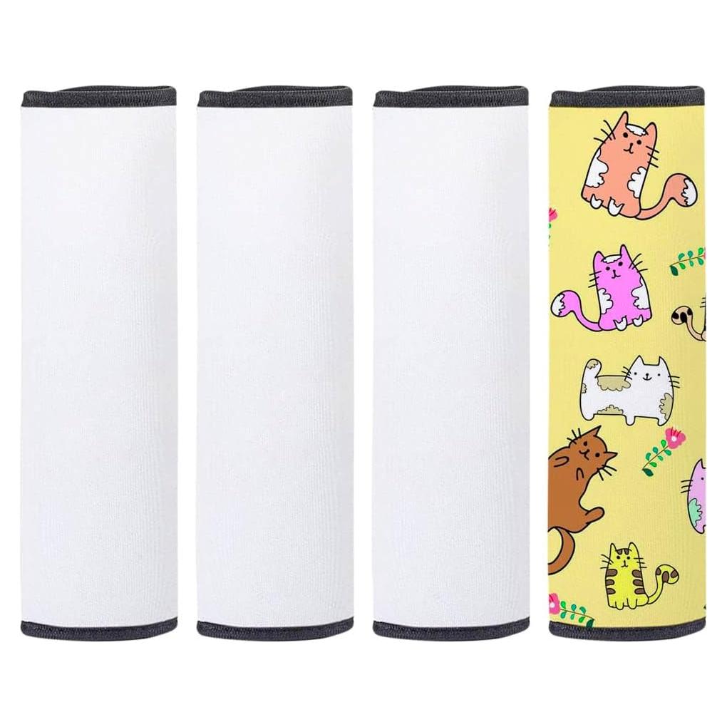 BAOZOON Fundas de Cinturón de Seguridad Neopreno 4 Pcs Niños