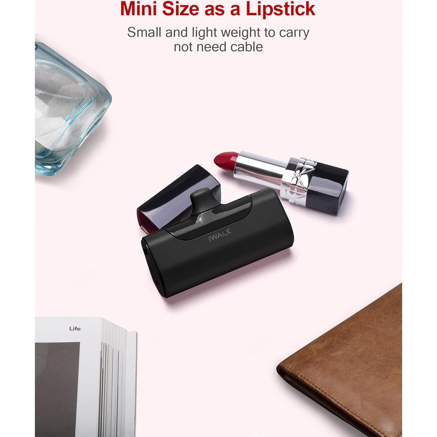 Cargador Portátil USB-C iWALK 4500mAh para iPhone y Android