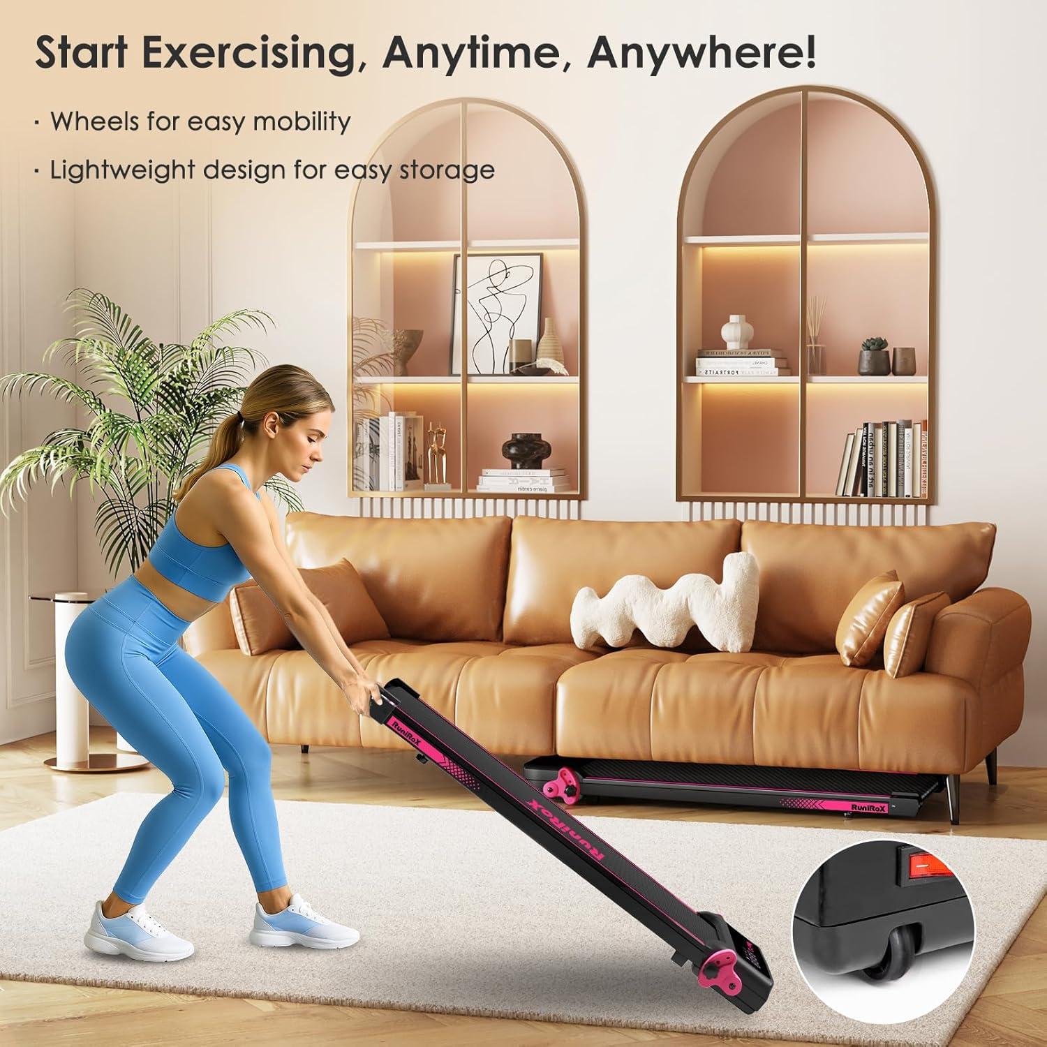 Caminadora Portátil RuniRoX 0003 con Inclinación 3 Niveles